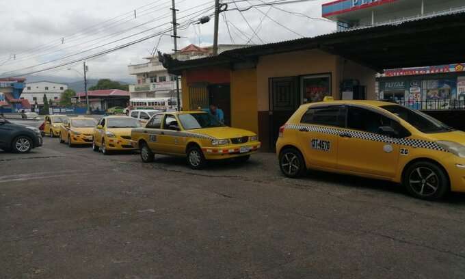 Los buses y taxis tendrá placa 13-T.