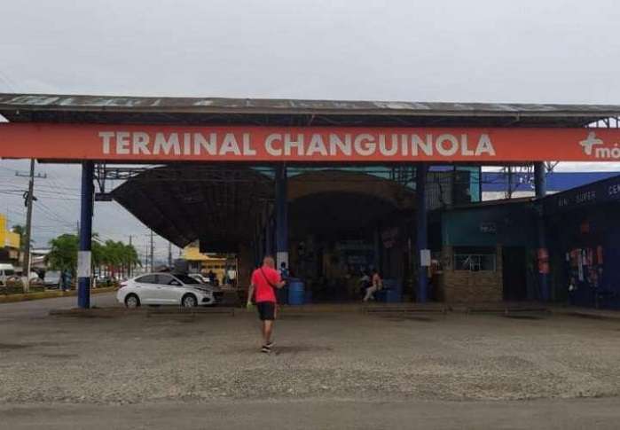 El autobús salió con pasajeros de la Terminal de Transporte de Changuinola.