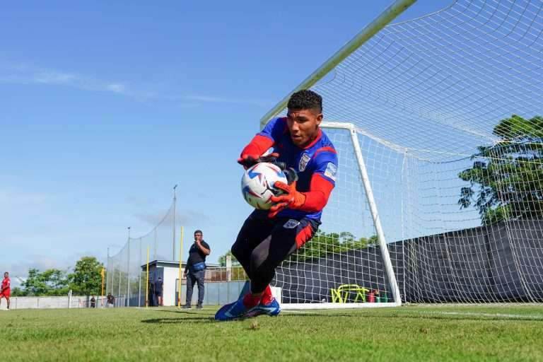 Orlando Mosquera, arquero de la selección panameña. /Foto: Fepafut