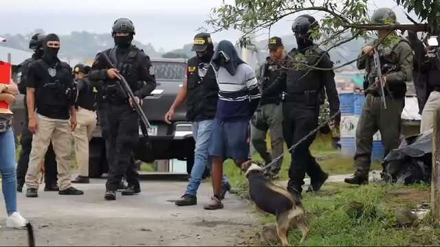 Uno de los aprehendidos en la operación &quot;Terón&quot;.