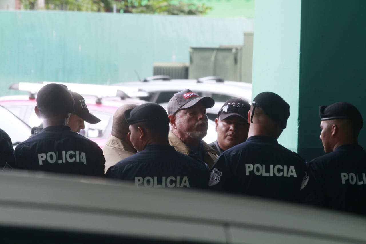 El exmandatario Ricardo Martinelli, fue trasladado a la sede del SPA e ingresó a eso de las 8:45 a.m. Foto: Edwards Santos