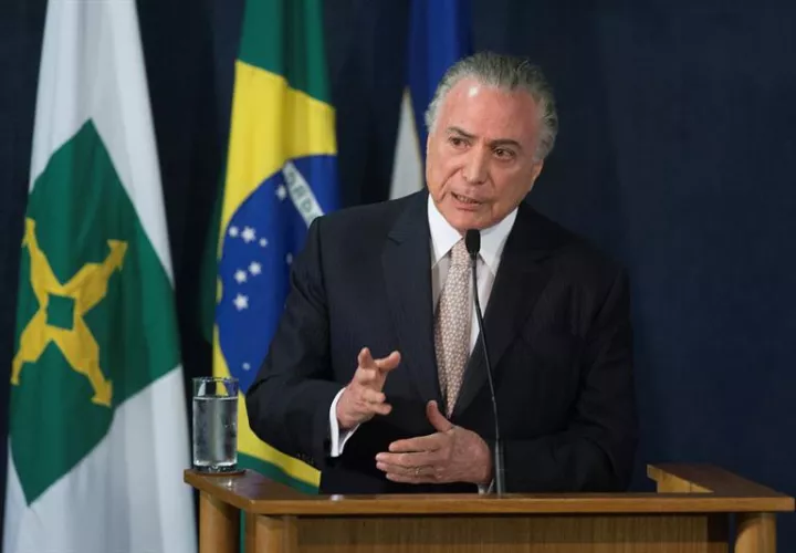 En la imagen, el presidente de Brasil, Michel Temer. EFE/Archivo