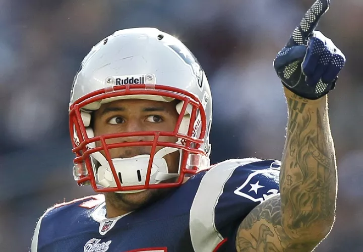 Aaron Hernandez se suicidó a los 27 años en abril. Foto: EFE