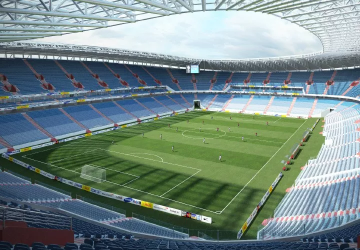 La arena Mordovia en Saransk. Foto: AP