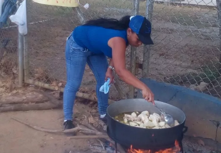 Original protesta.  Zenaida Vásquez