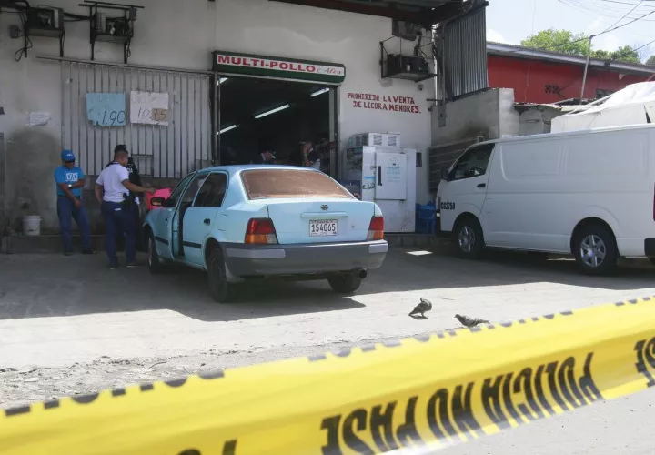 Local donde ocurrió el incidente.  Foto Edwards Santos Crítica