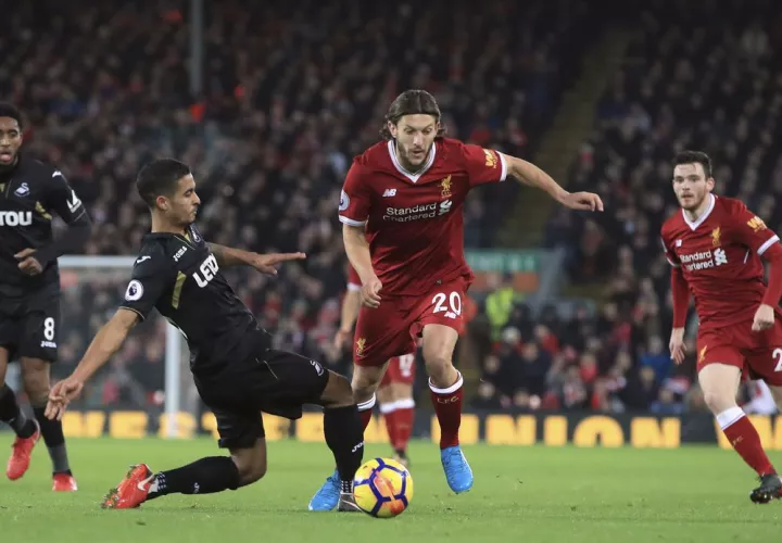 Adam Lallana, jugador del Liverpool/ AP