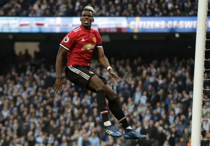 Así celebró Paul Pogba. Foto: AP