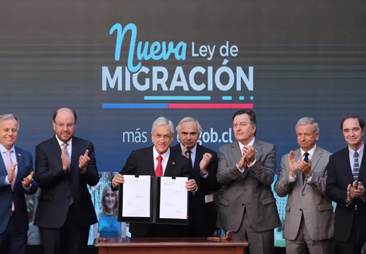 Presentación de la propuesta de reforma a la Ley de Migraciones. Foto/EFE