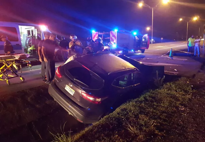 Al lugar llegaron unidades de la Policía Nacional 