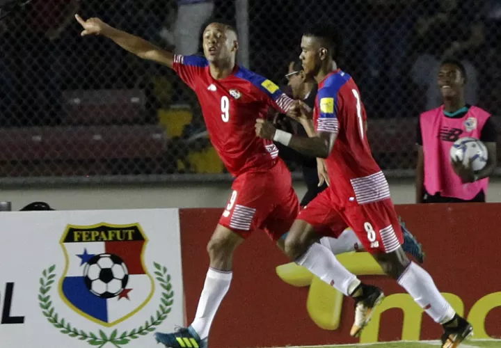 Gabriel Torres, atacante de la selección de Panamá. / EFE