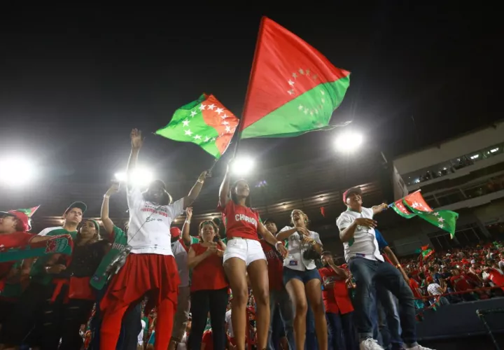 La afición chiricana celebró a lo grande./ Fotos: Anayansi Gamez