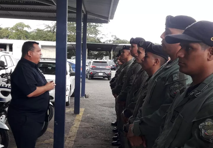 El jefe policial realizó una gira a Chiriquí, ayer, miércoles.