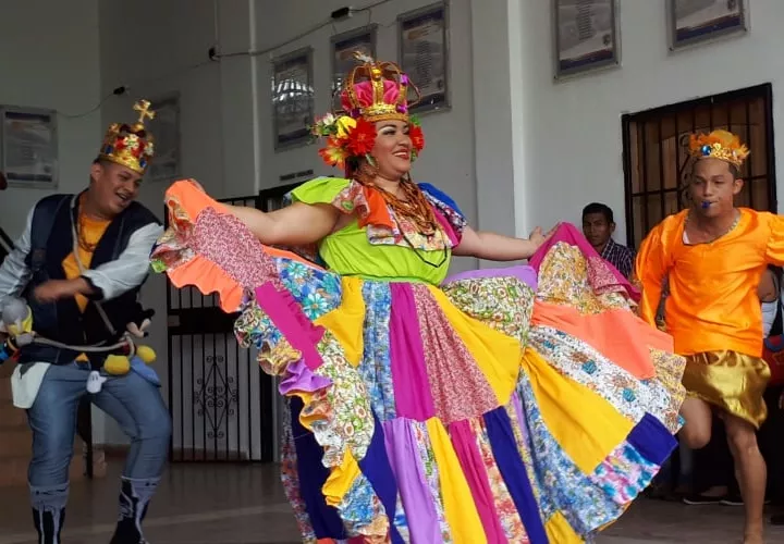 El acto cultural.  Foto: Elena Valdez