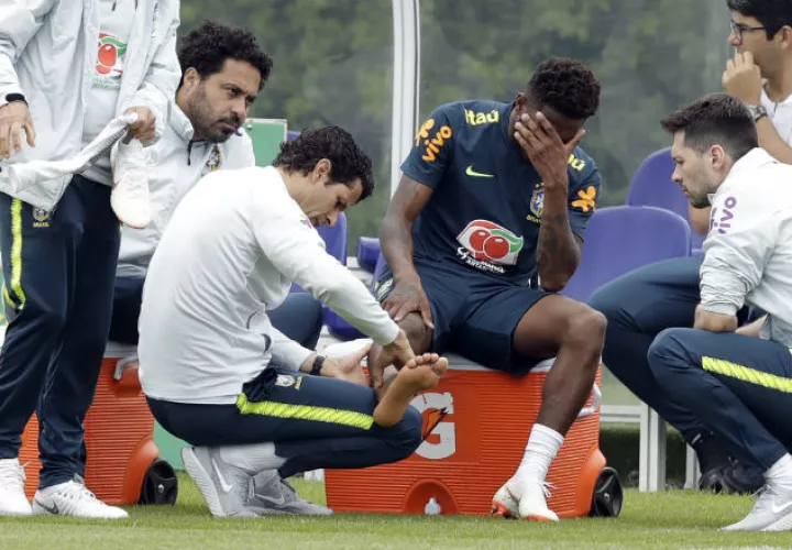 El jugador brasileño Fred. Foto: AP