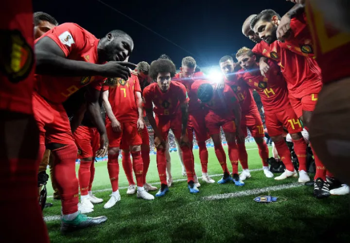 La selección de Bélgica le ganó 3-2 a Japón. Foto: EFE