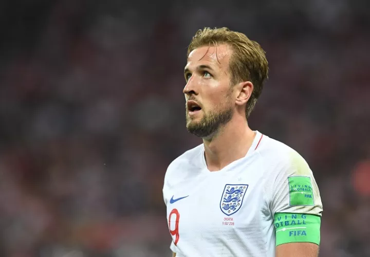 Harry Kane durante la semifinal contra Croacia./EFE