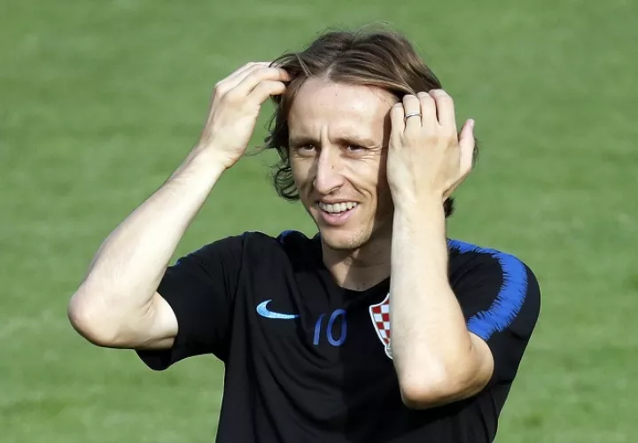 Luka Modric, capitán del conjunto croata./ AP