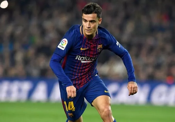 El brasileño Philippe Coutinho, lesionado hace quince días durante el partido ante el Inter de Milán. Foto: EFE