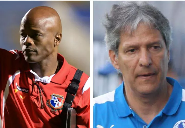 julio Dely Valdés (izq.) y Carlos Restrepo.