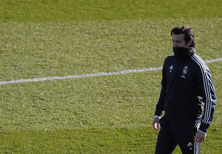 Santiago Solari, técnico del Real Madrid./ EFE