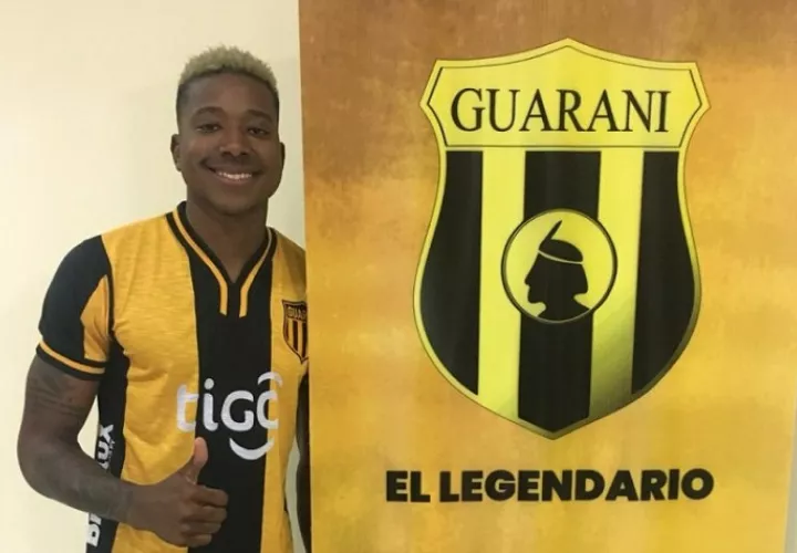 El panameño de 26 años va directo a Tobati para sumarse a la pretemporada. Foto:  @ClubGuarani