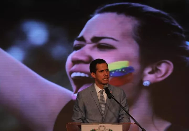 El jefe del Parlamento de Venezuela, Juan Guaidó. EFE/Archivo