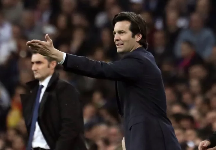 Santiago Solari aseguró que sus jugadores lo intentaron. Foto: EFE