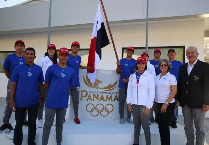 La delegación panameña está conformada por ocho atletas. Foto: COP