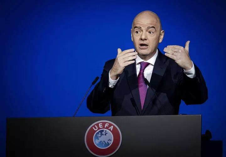 Gianni Infantino, presidente de la Fifa. Foto: EFE