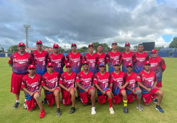 El equipo de panamá A, representado por las Pequeñas Ligas de Aguadulce, Coclé. Fptp: Pandeportes