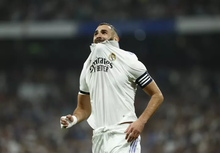 Karim Benzema, atacante del Madrid. Foto: EFE