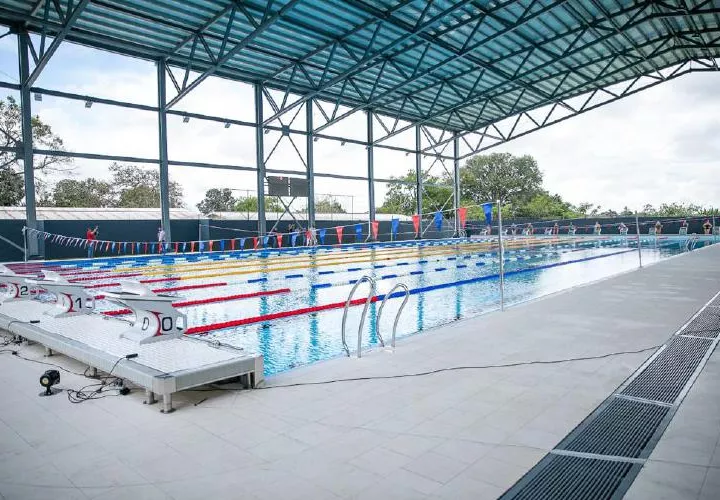 La Piscina Olímpica de David, inaugurada recientemente, es una obra que ayudará a la masificación del deporte de la natación.  Fotos: Cortesía