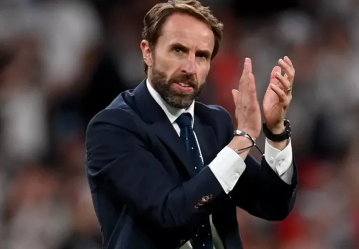 Gareth Southgate, técnico de Inglaterra. Foto: AP