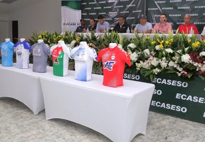 Ayer se dieron los detalles de la Vuelta a Chiriquí en conferencia de prensa. Foto: Fepaci