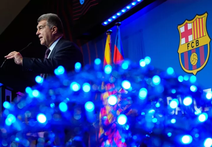 Joan Laporta, presidente del FC Barcelona. Foto: EFE