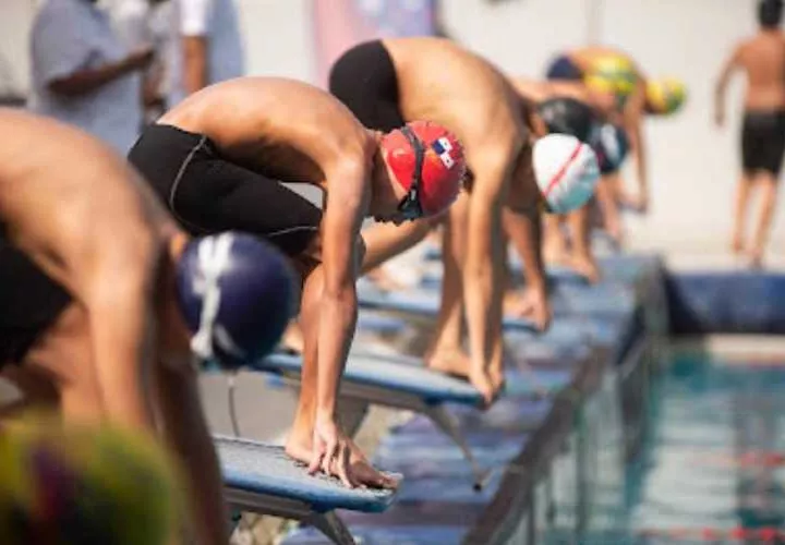 Más de 300 atletas de siete provincias participaron en el Nacional de Natación, el cual fue organizado por la federación de este deporte. Foto: Cortesía