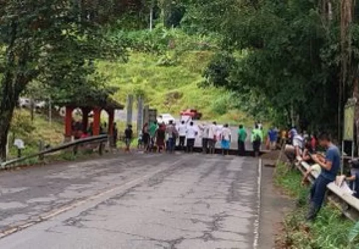 Este grupo ya ha salido a protestar porque quieren la potabilizadora.