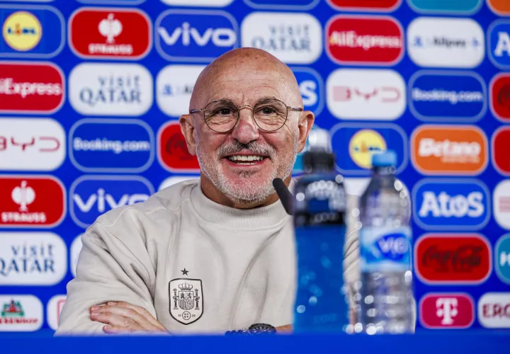 El seleccionador español, Luis de la Fuente. /Foto: EFE