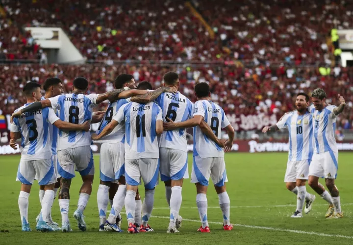 Argentina igualó 1-1 con Venezuela. Foto: EFE