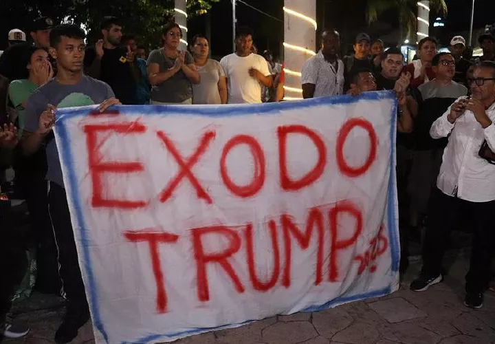 En la caravana hay ciudadanos de Panamá, Colombia, Venezuela, entre otros.