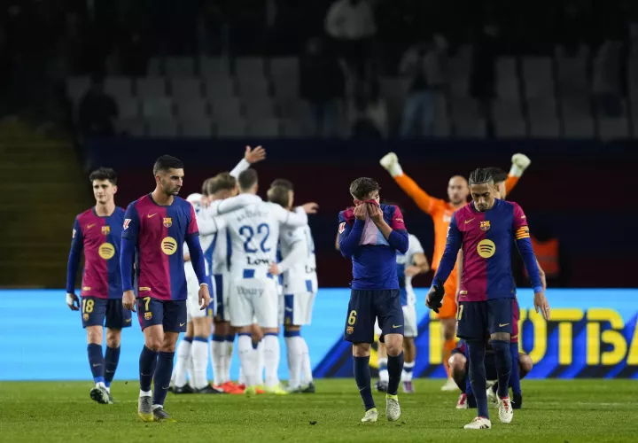 El Barça ha perdido la pegada. /Foto: EFE