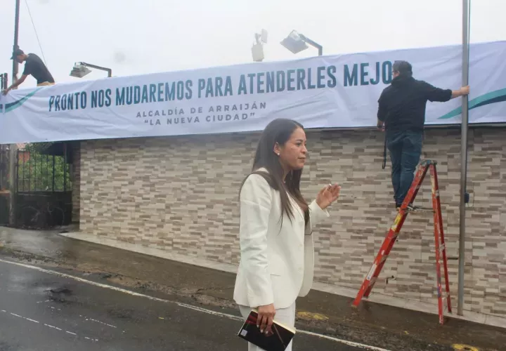 Alcaldesa de Arraiján, Stefany Peñalba.