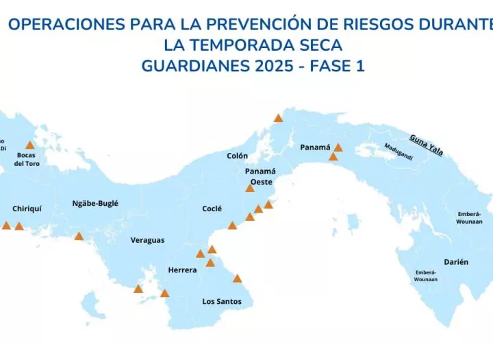 Puntos de cobertura en playas, ríos y balnearios en el país.