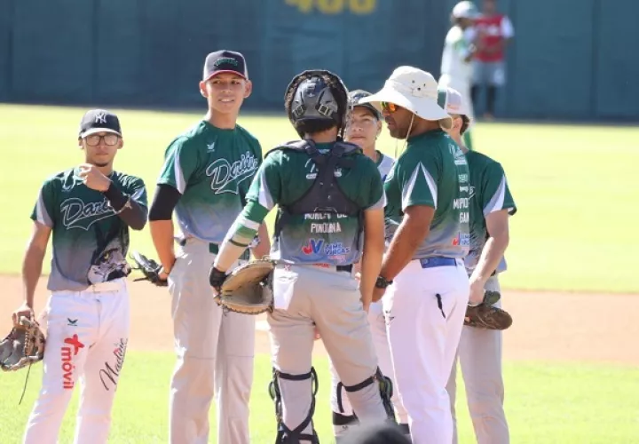 El equipo de Darién busca seguir mejorando en los Nacionales de Béisbol Juvenil. Foto: Fedebeis