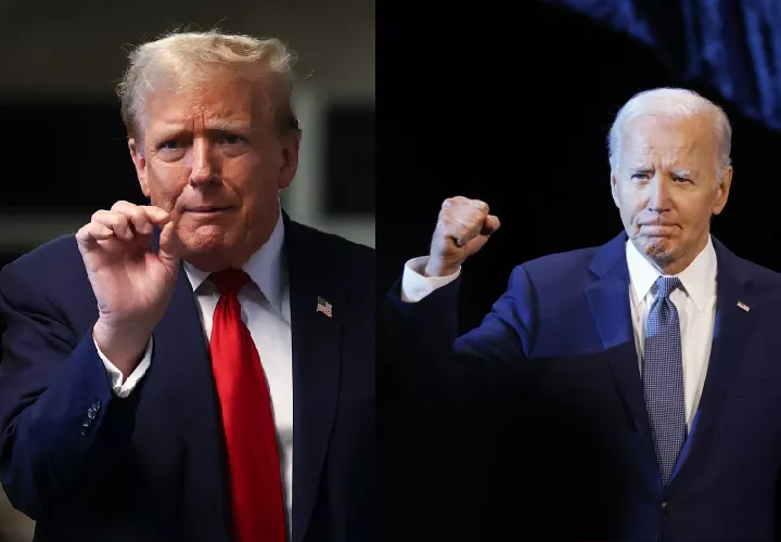 Donald Trump, Joe Biden, peor presidente, violencia, país, terrorismo