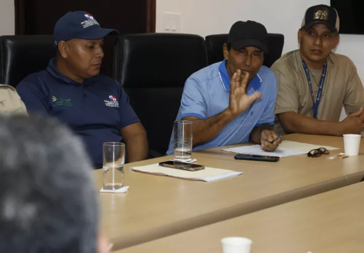 Reunión de Mi Ambiente con la Asociación Nacional de Guardaparques de Panamá. Foto: MiAmbiente