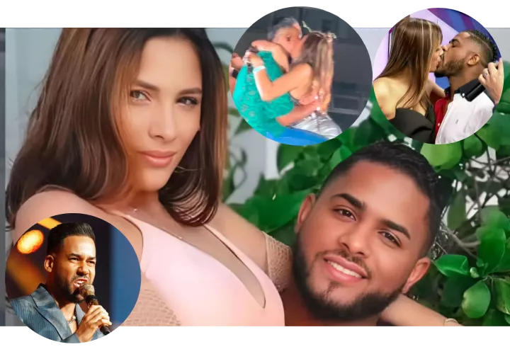 Miriam Cruz, volvió con su pareja, besar, Romeo Santos, polémica