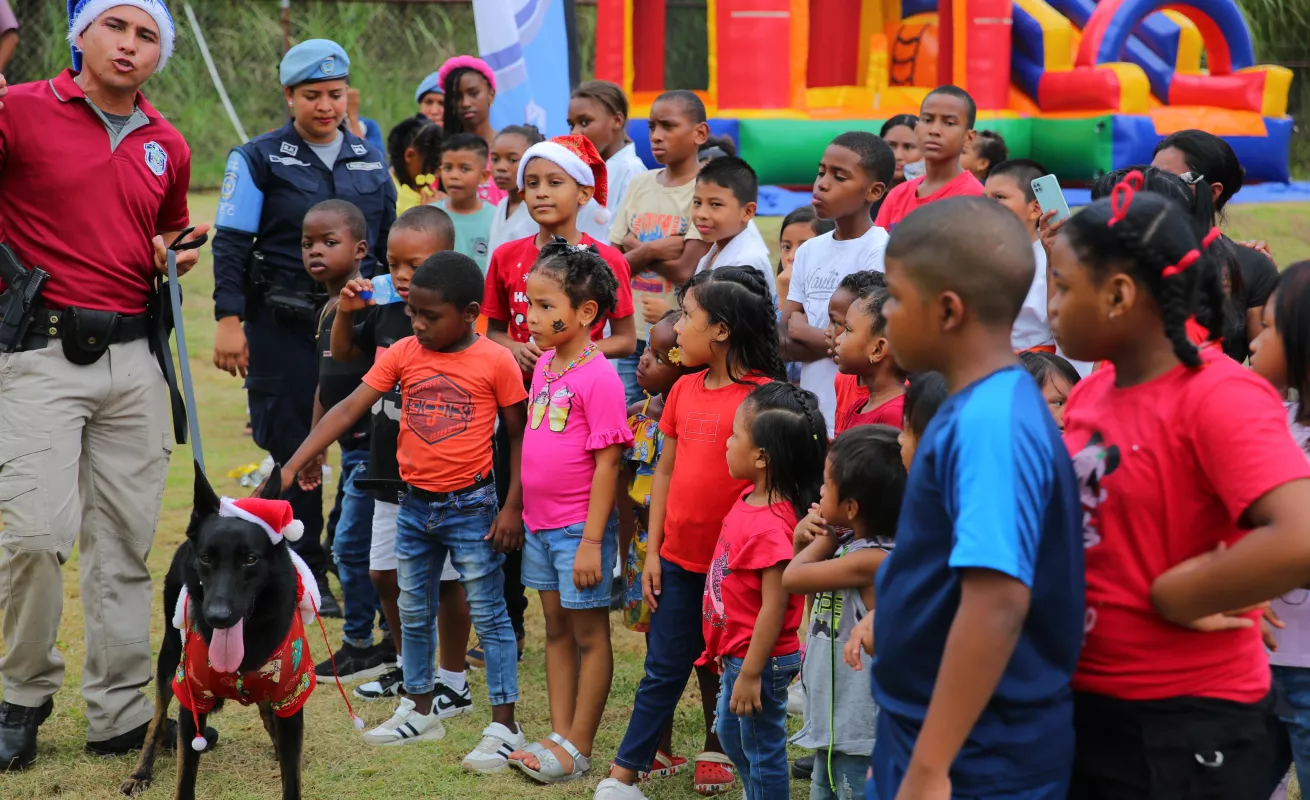 Magia y sonrisas: Así vivieron los niños de Colón la ‘Navidad Segura’