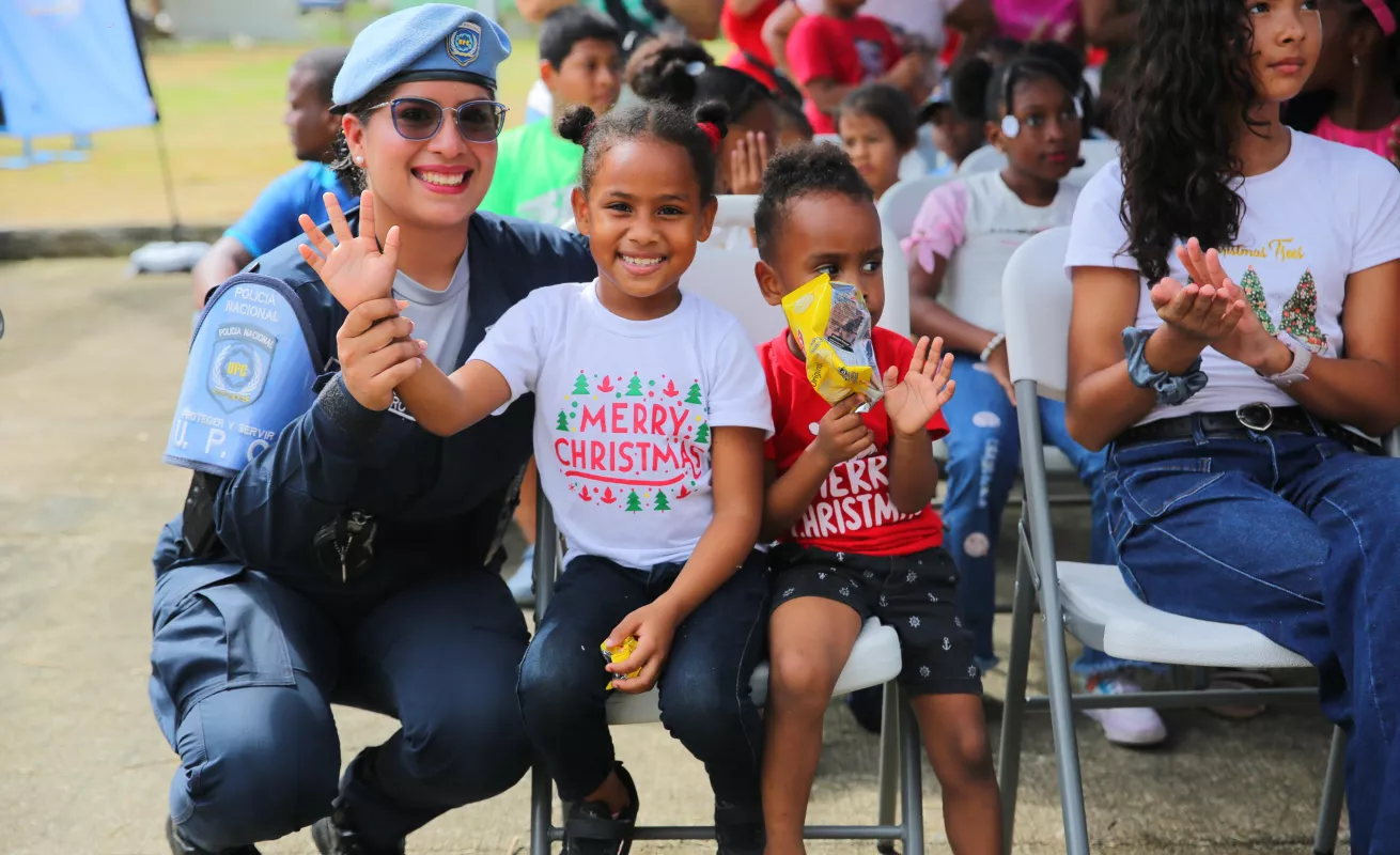 Magia y sonrisas: Así vivieron los niños de Colón la ‘Navidad Segura’